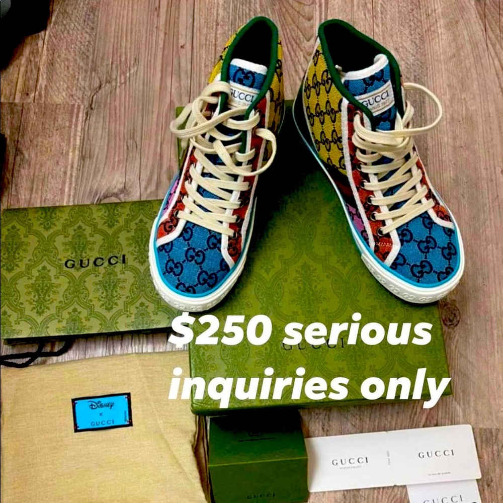 Gucci shoes was a gift for my dude but we are no longer together